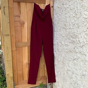 Strapless Jumpsuit